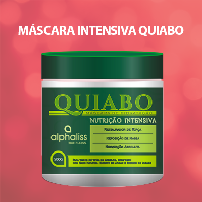 mascara de quiabo
