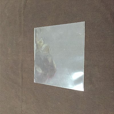 Saco plástico capa disco compacto 18,5 x 18,5 x 0,15