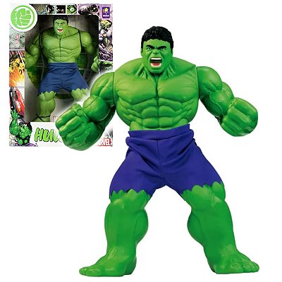 Hulk Boneco Gigante Vingadores Marvel 50cm Disney Articulado ref.1203