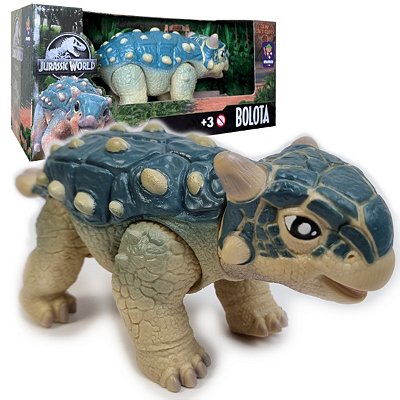 Dinossauro Bolota Boneco Jurassic World Acampamento Jurassic ref.0767