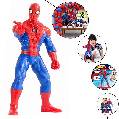 Homem Aranha Boneco Gigante Spider Man Vingador Marvel 56cm ref.0580