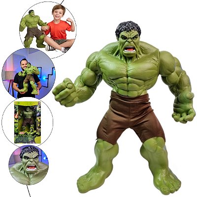 Hulk Mega Boneco Gigante Marvel Disney Vingadores O Incrivel