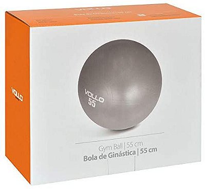 BOLA PILATES VOLLO 55 CM C/BOMBA