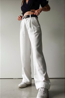 CALÇA ALFAIATARIA NAOMI OFF-WHITE