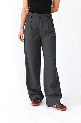 CALÇA ALFAIATARIA ICONIC CINZA