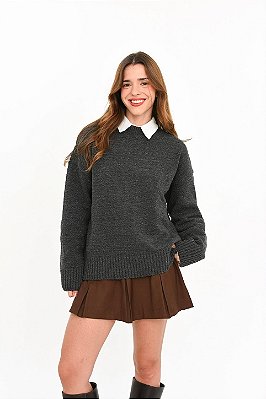 THE COMFY SWEATER CINZA
