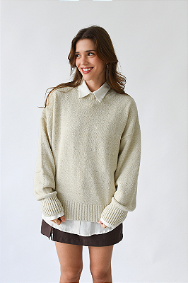 THE COMFY SWEATER CREME