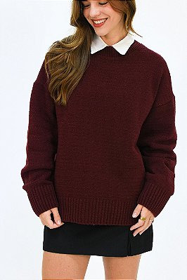 THE COMFY SWEATER BORDÔ