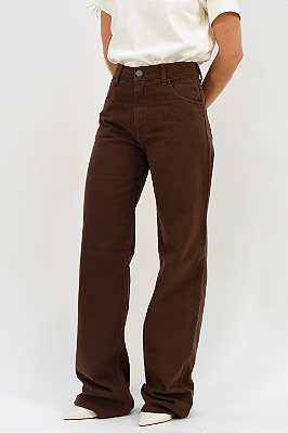 THE TIMELESS JEANS 2.0 MARROM
