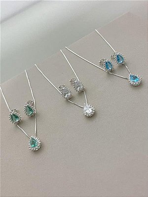 Conjunto Gota Cristal
