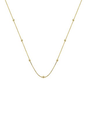 Choker Fina Veneziana com Bolinhas