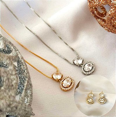 Conjunto Cravejado
