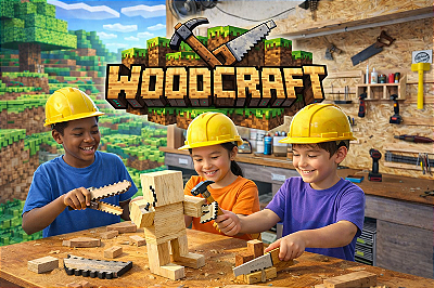 WorkShop de Marcenaria Infantil – Minecraft 28/02/2026 - 10:30hs
