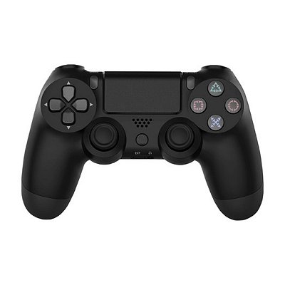 Controle Double Motor Vibration Preto - PS4