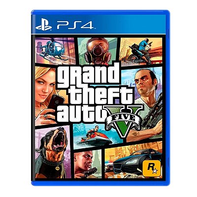 Jogo Grand Theft Auto V - PS4 Usado