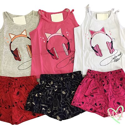 Conjunto Gatinho x Cachorrinho