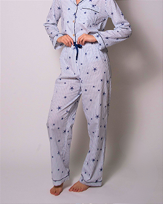 Calça de Pijama Estrelado