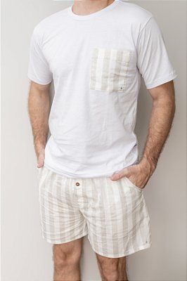 Pijama Masculino Listras