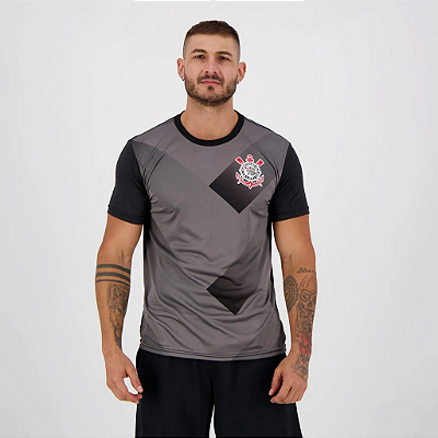 Camisa Corinthians Thunder Preta