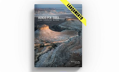 Livro fotográfico Mundo por Terra - Cada canto do mundo (Capa dura)