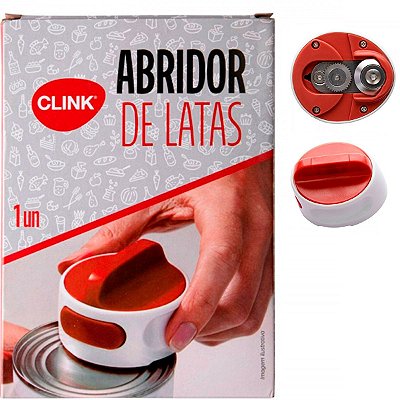 Abridor de Lata Redondo de Inox
