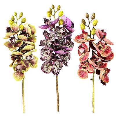 Orquídea Flor Artificial para Enfeite e Decoração