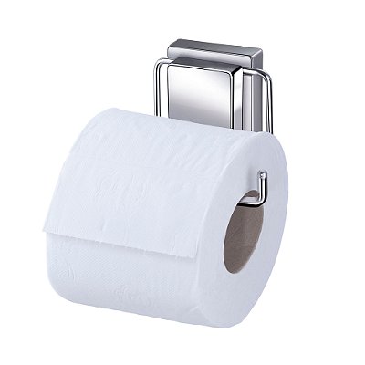 Porta Rolo de Papel Higienico em Aço com Ventosa