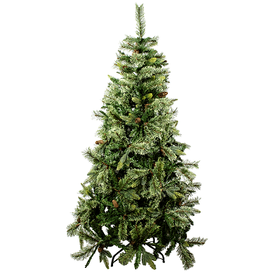 Arvore de Natal 1,80M Pinheiro Luxo com Pinha A0918N