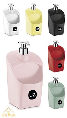 Dispenser Detergente Sólido com Porta Esponja - UZ