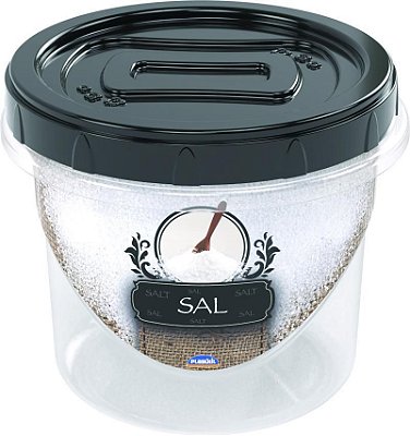 Pote Rosca para Sal 720 ml - Plasútil