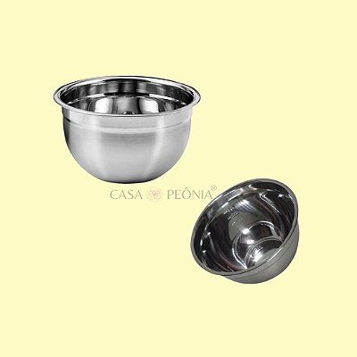 Tigela Bowl Inox Multiuso - 18cm