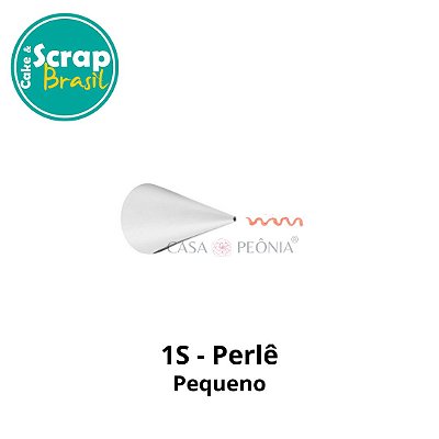 Bico de Confeitar Perlê 1S - Pequeno
