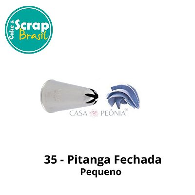 Bico de Confeitar Pitanga Fechada 35 - Pequeno