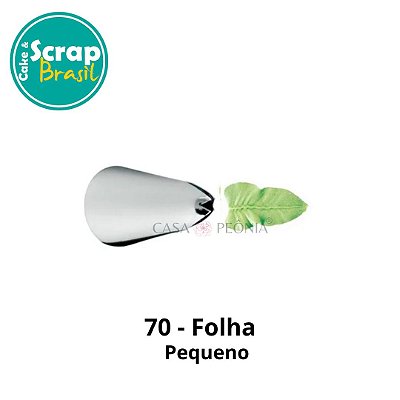 Bico de Confeitar Folha 70 - Pequeno