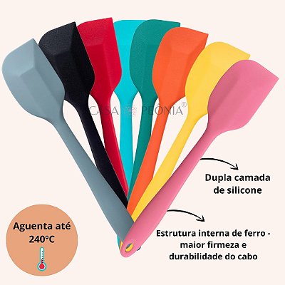 Espátula de Silicone Reta 27cm - Grande