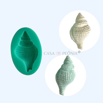 Molde de Silicone Búzio