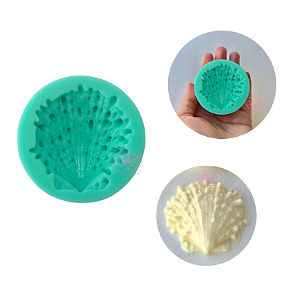 Molde de Silicone Concha Realista
