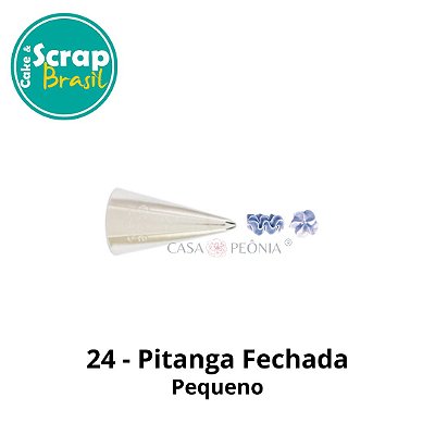 Bico de Confeitar Pitanga Fechada 24 - Pequeno
