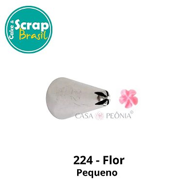 Bico de Confeitar Flor 224 - Pequeno