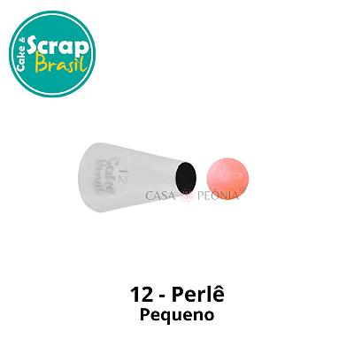 Bico de Confeitar Perlê 12 - Pequeno