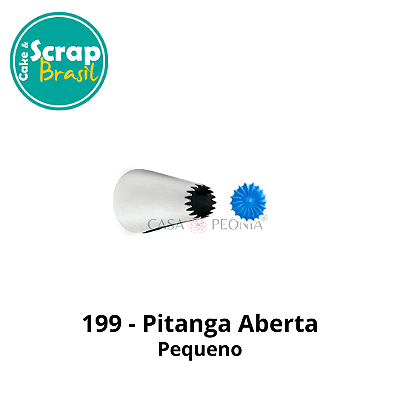 Bico de Confeitar Pitanga Aberta 199 - Pequeno