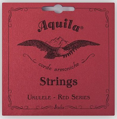 Encordoamento Ukulele Soprano Aquila Red Series - High G