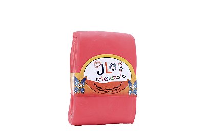 Massa p/ Biscuit de 1Kg - Vermelho Morango