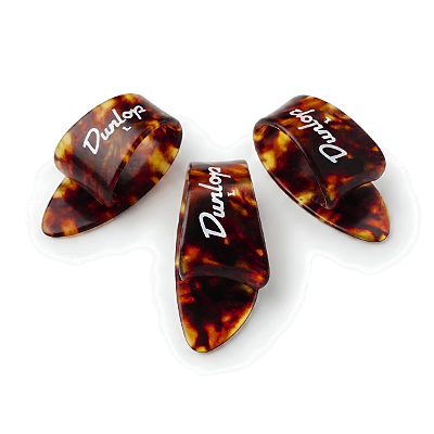 Kit Com 03 Dedeiras Shell Celuloide Dunlop Para Viola Grande