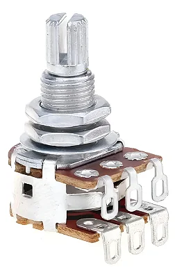 Potenciômetro Duplo Balanço Captadores Guitarra Baixo MN250 K