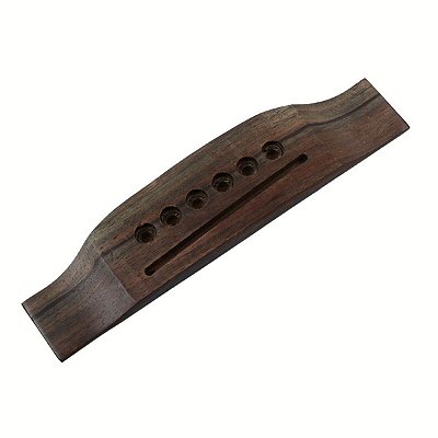 Cavalete Em Rosewood Para Violão De Aço Jumbo 6 Cordas