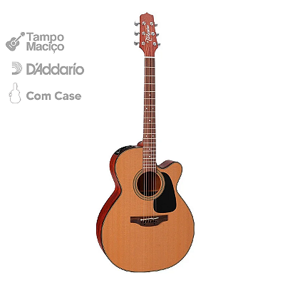 Violão Aço Elétrico Takamine Artístico P1NC