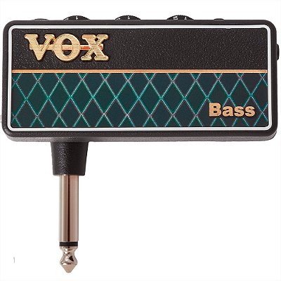 Mini Amplificador P10 Fone De Ouvido Baixo Vox Amplug 2 Bass