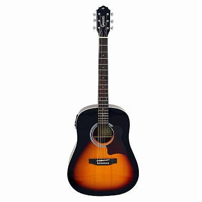 Violão Giannini Elétrico Performance Plus Vintage Sunburst GSS-PLUS