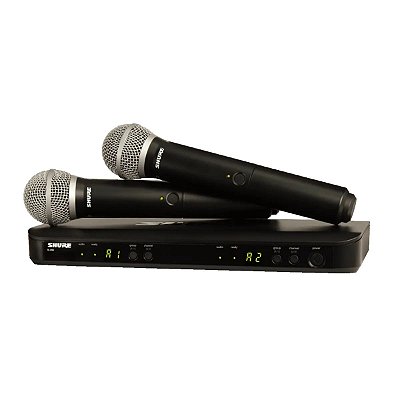 Microfone Dinâmico Shure BLX288BRPG58